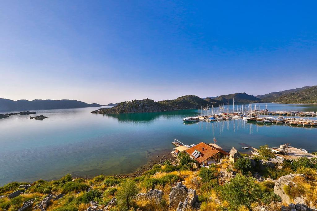 Kekova Theimussa Hotel Kaleucagiz Ngoại thất bức ảnh