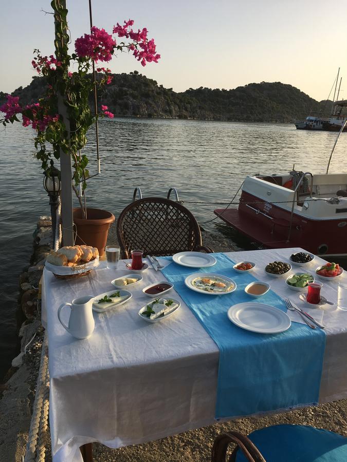 Kekova Theimussa Hotel Kaleucagiz Ngoại thất bức ảnh